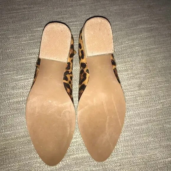 A rider girl leopard closed toe side cut out bootie size 7 - Picture 5 of 7